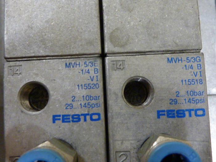 Used FESTO Control Block / Valve Terminal IFB8-02 #52765