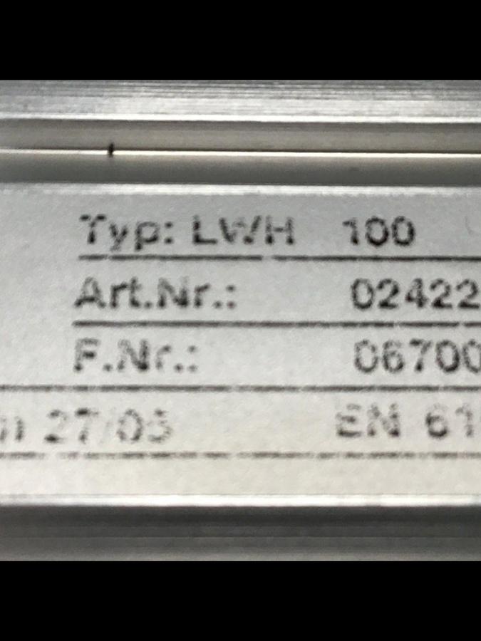 Used NOVOTECHNIK Linear Transducer LWH100 Used