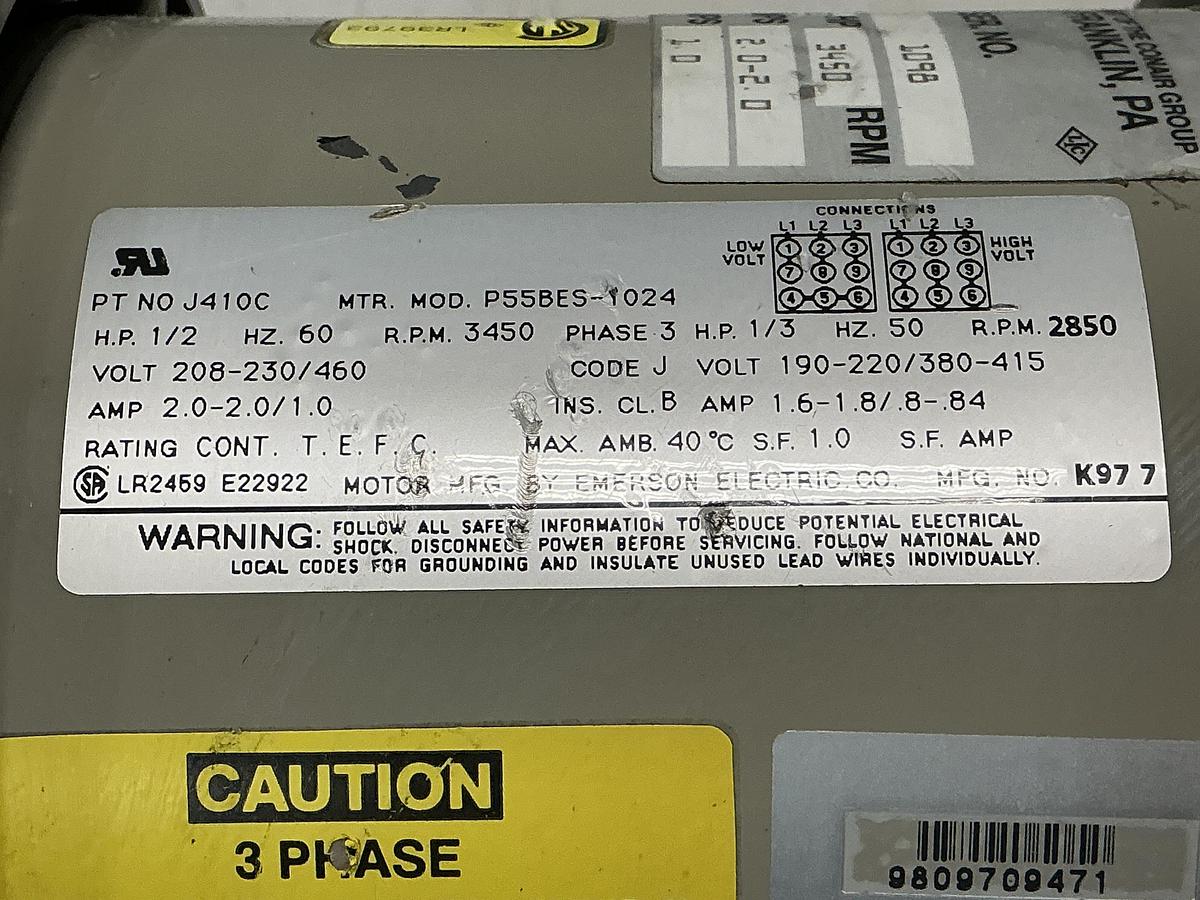 Used CONAIR FRANKLIN R3P305A-30
