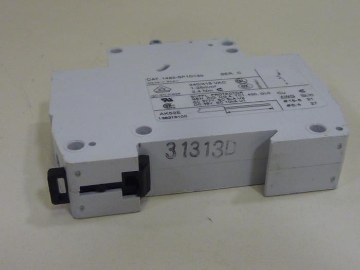 Used ALLEN BRADLEY 13 Amp Circuit Breaker 1492-SP1D130 SER C #64279