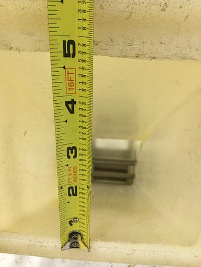 Used PPE Plastic Rolling Surge Bin USED