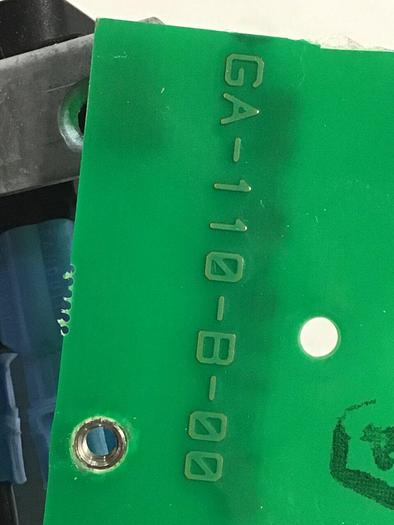 Used GAMMAFLUX Hot Runner Output Board GA-110-B-00 #113535