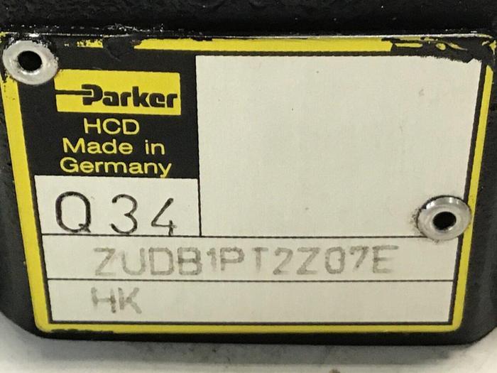 Used PARKER Pressure Relief Valve ZUDB1PT2Z07E Used