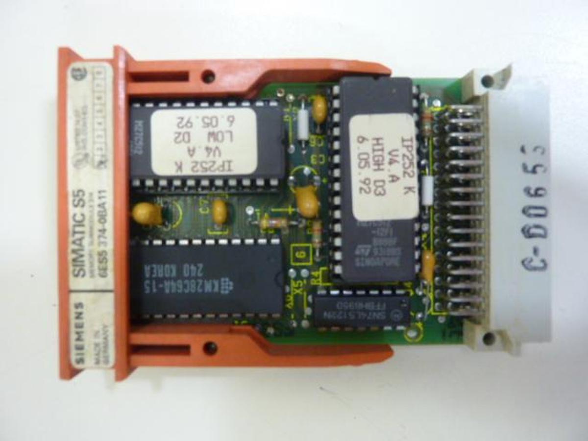 Used SIEMENS / VAN DORN SIMATIC S5 Memory 6ES5 374-0BA11 Used