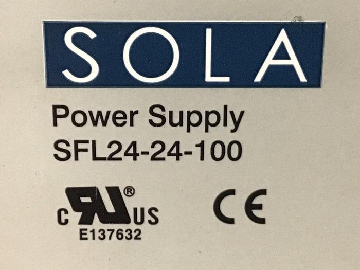 Used SOLA ELECTRIC Power Supply SFL24-24-100 #139499