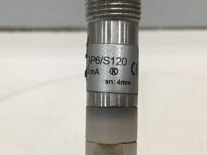 Used TURCK ELEKTRONIK Sensor NI4EM12DAP6S120 #128328