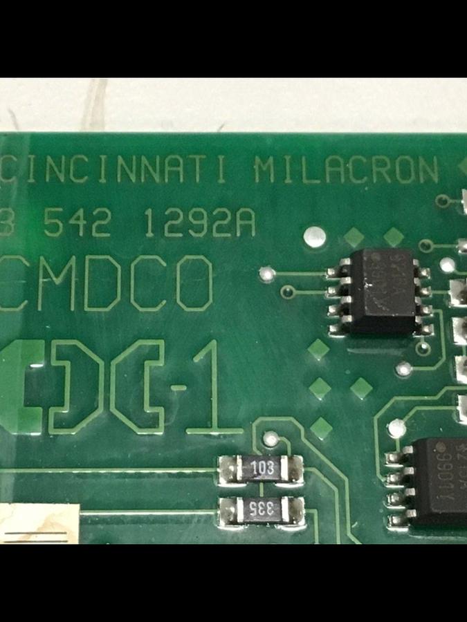 Used CINCINNATI MILACRON Circuit Board 3-542-1292A / BRACKET Used