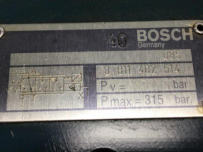 Used BOSCH Valve 0 811 402 514 Used