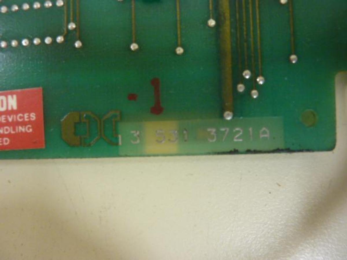 Used CINCINNATI MILACRON Logic Module 3-531-3721A USED