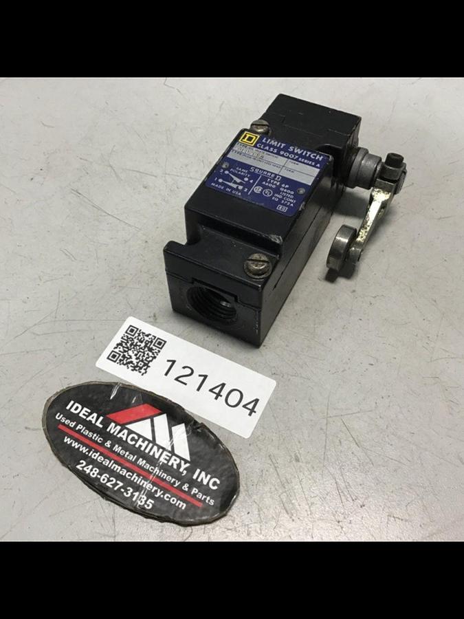 Used SQUARE D Limit Switch 9007-AEQ2699 Used