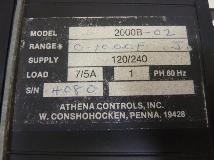 Used ATHENA Meter 2000B-02 #62114
