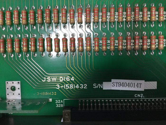 Used JSW Address Input Card 3-1581432 #101613