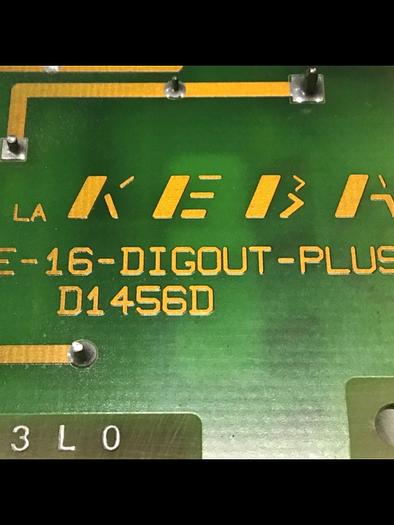 Used KEBA Engel Output Board E-16-DIGOUT-PLUS D1456D Used
