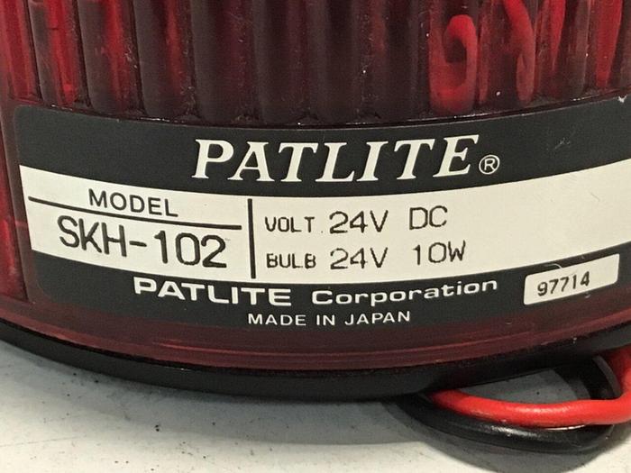 Used PATLITE Red Light SKH-102 #118750