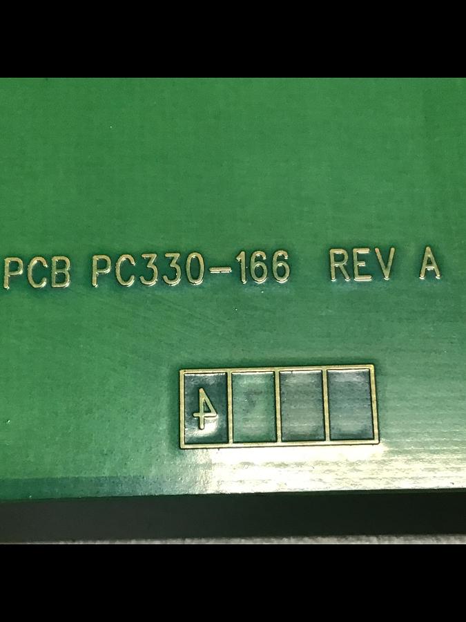 Used VAN DORN 330-166 330166 CIRCUIT BOARD USED #145249
