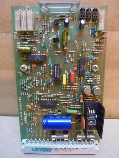 Used VICKERS Power Amplifier Board EEA-PAM-126-A-20 #29849