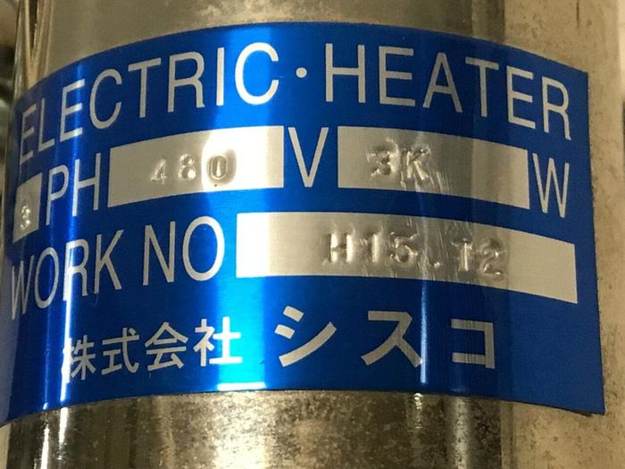 Used SYSKO CORP 3 kW Heater Element H15.12 #126058