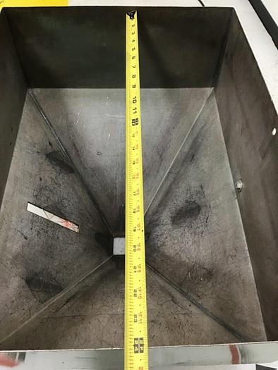 Used METAL FABRICATOR Hopper 7X7HOP #120296