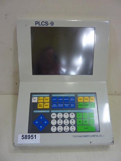 Used TOYO MACHINERY OPERATOR PANEL PLCS-9 Used