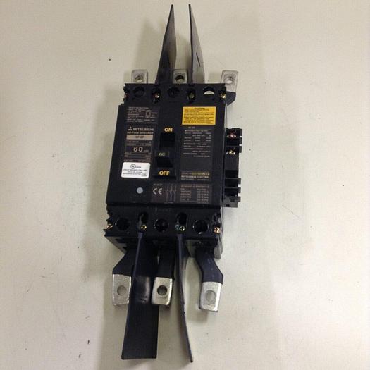 Used MITSUBISHI 60 Amp Circuit Breaker NF-SF3060 #72708