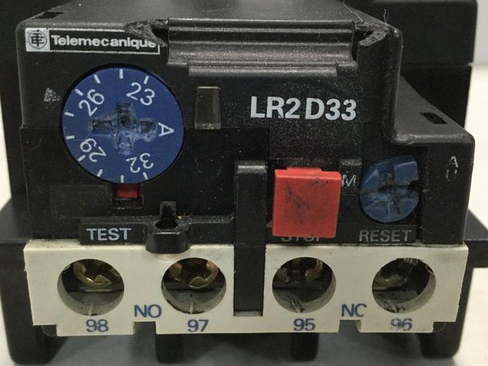 Used TELEMECANIQUE Overload Relay LR2D3353 #111241