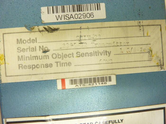 Used DOLAN JENNER Light Curtain Receiver SSIV-28R #45358