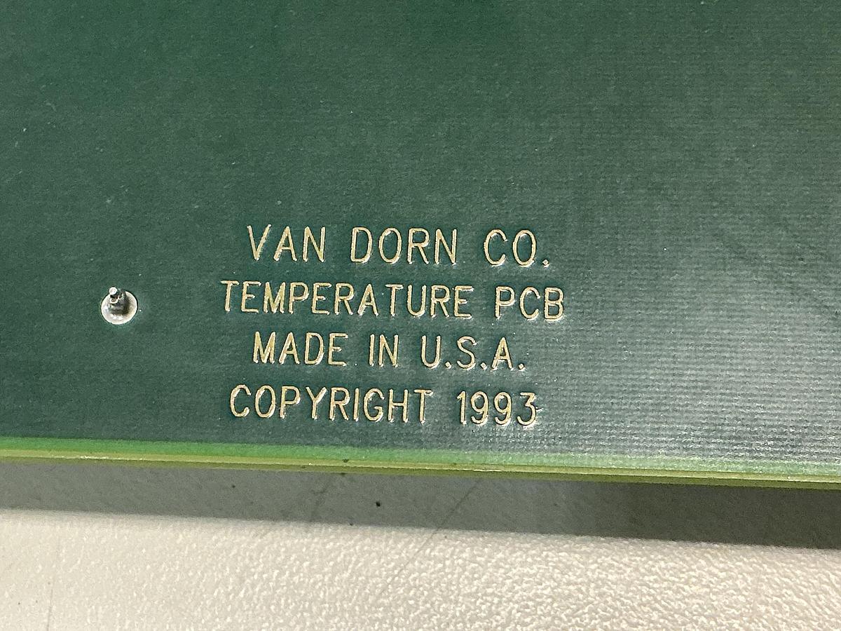 Used VAN DORN ASSY 330021 REV-C