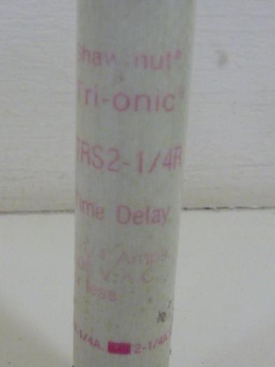 Used GOULD / SHAWMUT 2 1/4 Amp Fuse TRS2-1/4R #62326