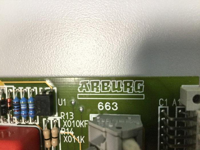 Used ARBURG Circuit Board 663 Used