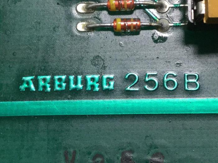 Used ARBURG Key Pad Card 256B #106852