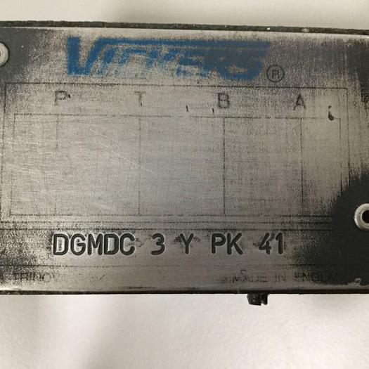 Used VICKERS Check Valve DGMDC 3 Y PK 41 #90478