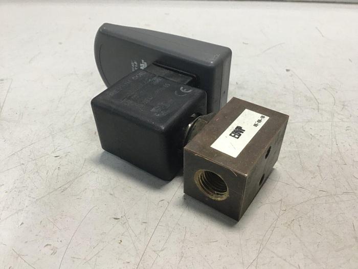 Used OPTIMUM CONTROLS CIC 1/4 Electric Drain Valve 115V - 230psi EDVP #129443