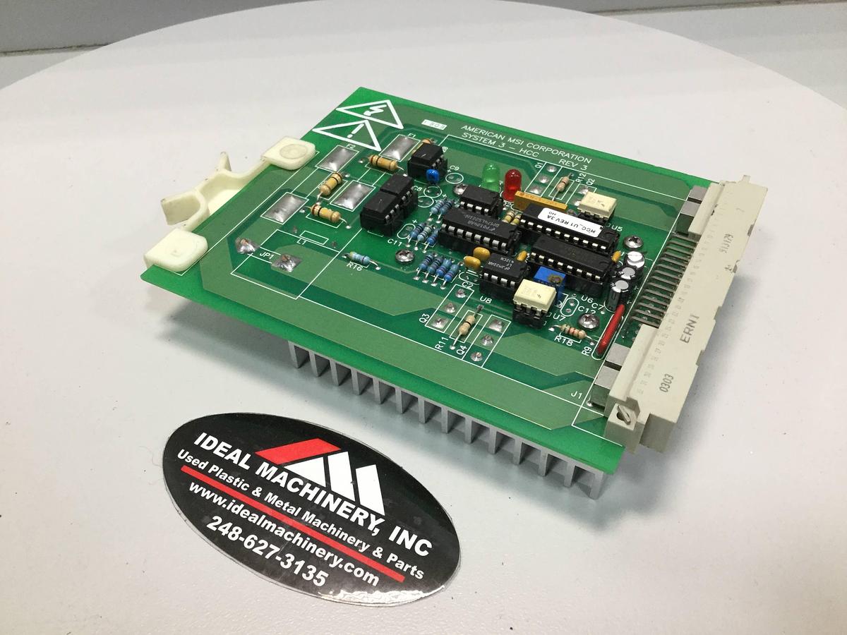 Used AMERICAN MSI Control Board C3201.010.045 Used 