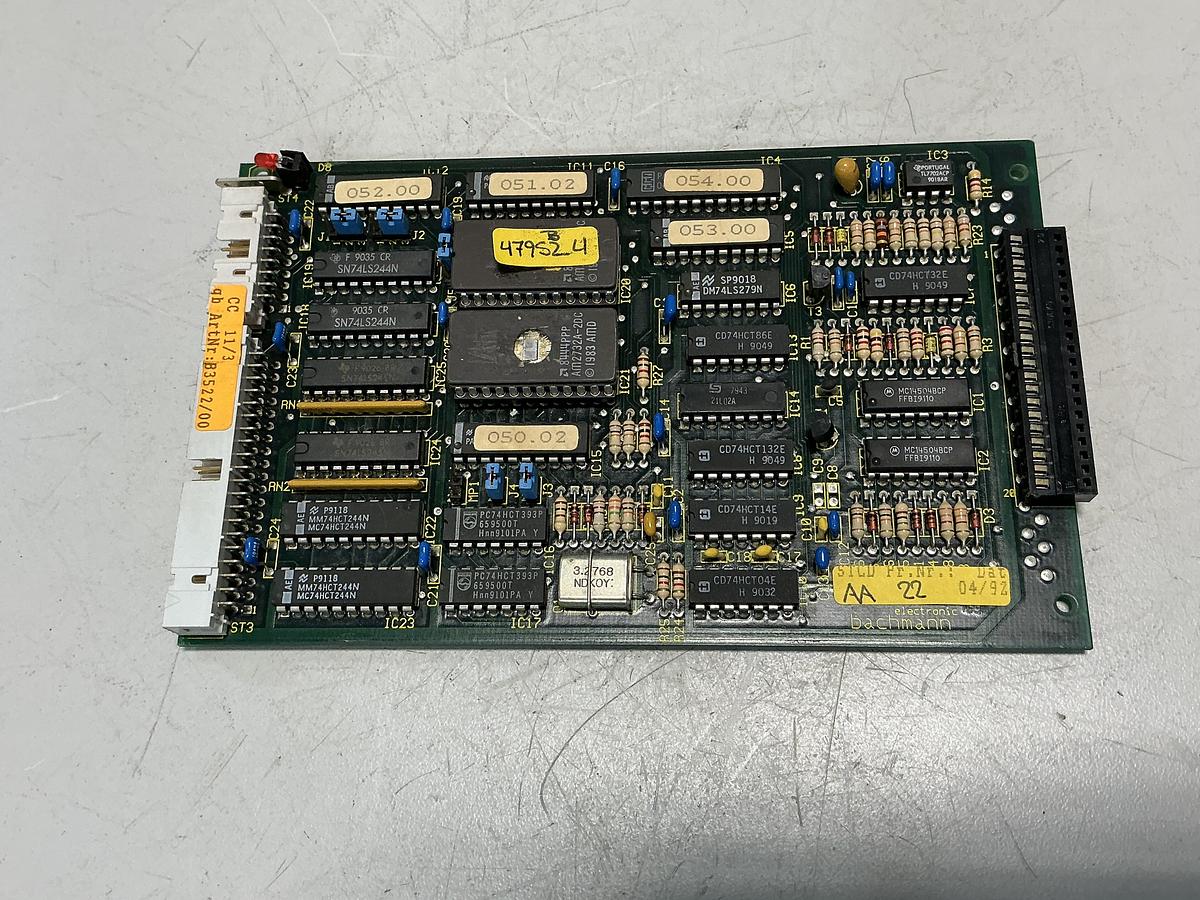 Used BACHMANN 50017 01/00