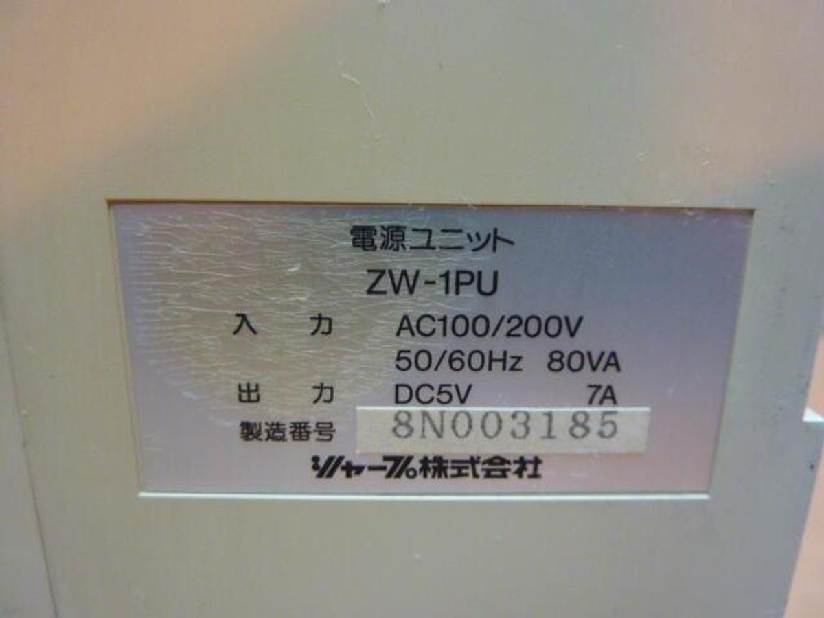 Used SHARP I/O Module ZW-1PU Used