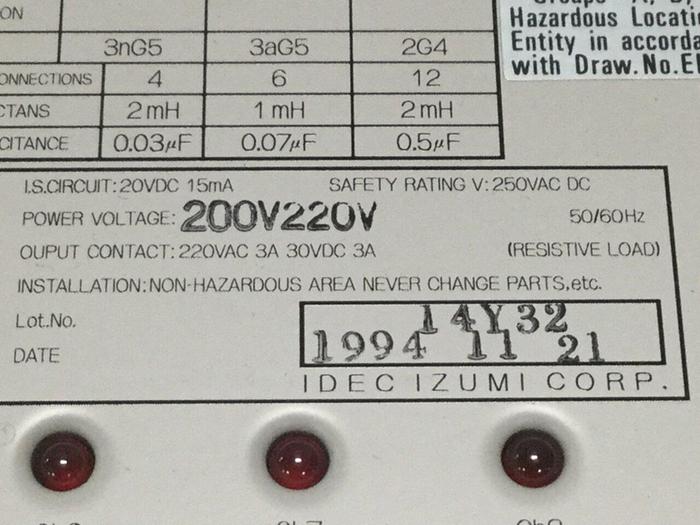 Used IDEC Transducer IBRC410-2FM #105560