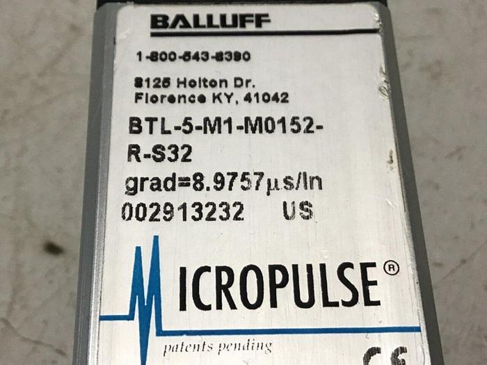 Used BALLUFF Transducer BTL-5-M1-M0152-R-S32 Used
