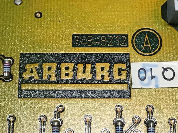 Used ARBURG Circuit Board 74B-8212 Used