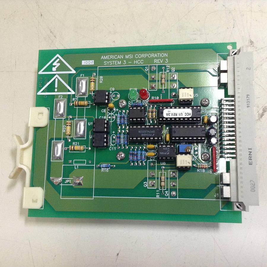 Used AMERICAN MSI Control Board C3201.010.045 Used
