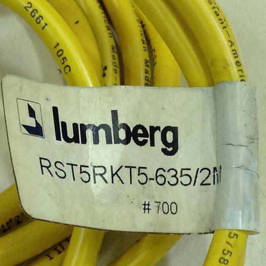 Used LUMBERG Cable RST5RKT5-635/2M #85931
