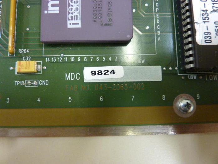 Used OCTEL Circuit Board 244-2065-018 #56331