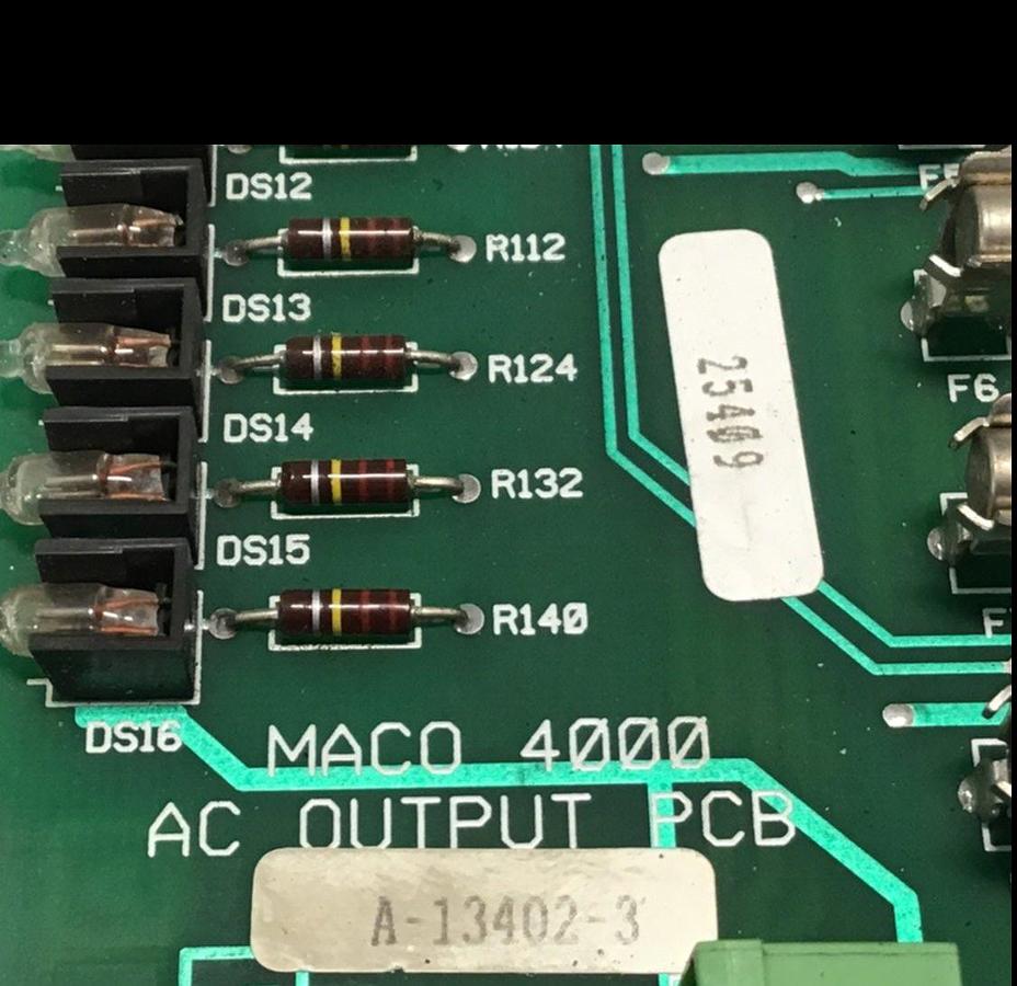 Used BARBER COLMAN AC Output Circuit Board A-13402-3 Used