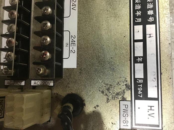 Used TAKAGI Power Supply PWS-81 #124589