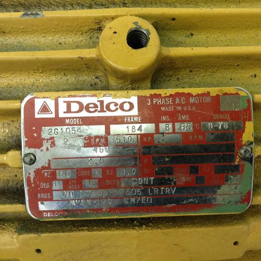 Used GUSHER Coolant Pump RL+2-TB-CM #75055