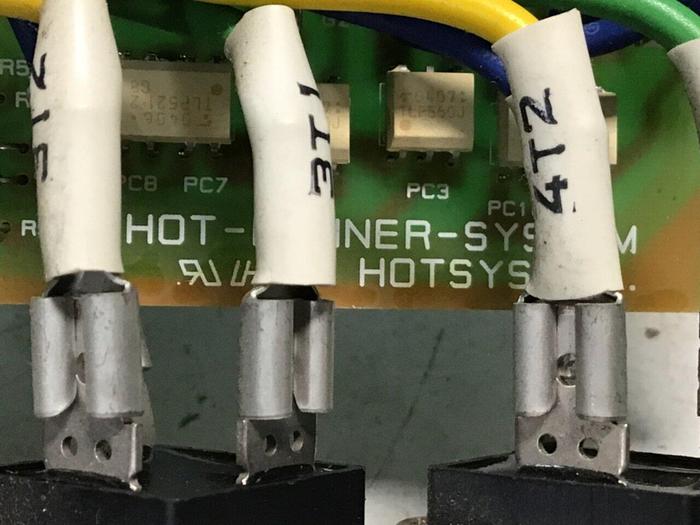 Used HOTSYS Hot Runner Card HOT-RUNNER SYSTEM #119845