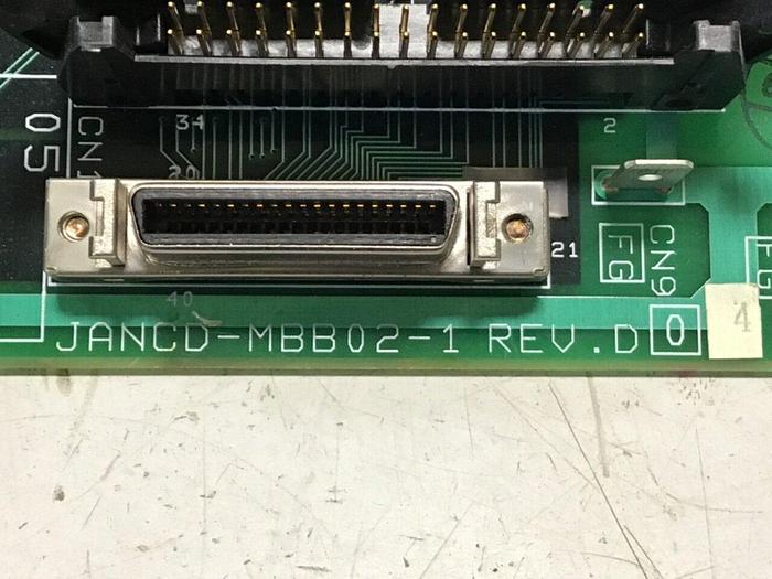 Used YASKAWA Circuit Board JANCD-MBB02-1 REV D #131196