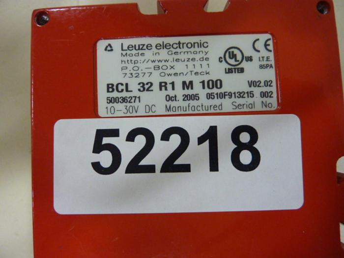 Used LEUZE Barcode Reader BCL 32 R1 M 100 Used