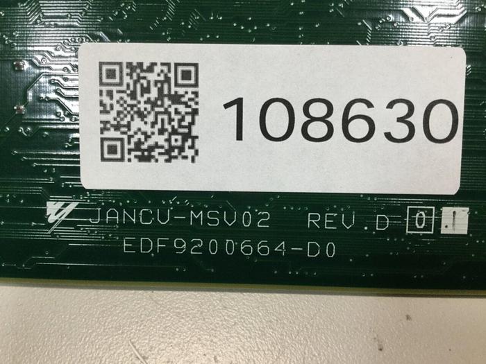 Used YASKAWA EDF9200664-D0 Circuit Board JANCU-MSV02 #108630