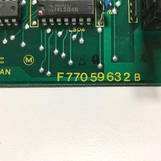 Used FUJI ELECTRIC Circuit Board F 770 59 63 2 B F77059632B #93877