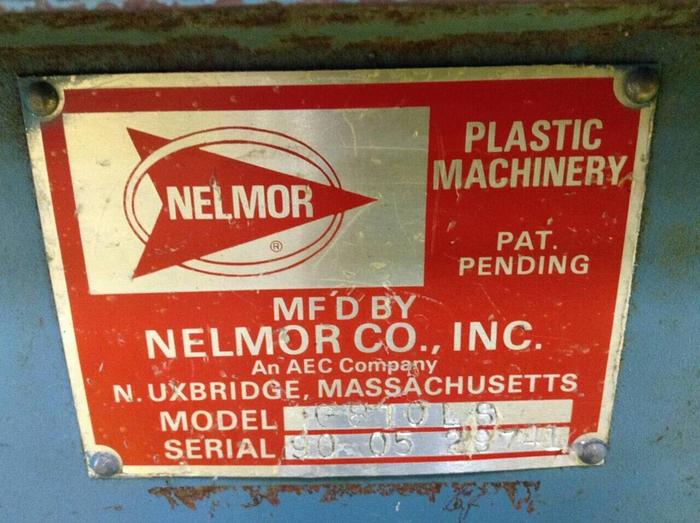 Used NELMOR 3 HP Grinder / Granulator G810LS 3 HP USED